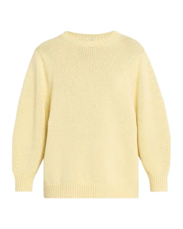 Toteme Oversized Crew Knit Sweater