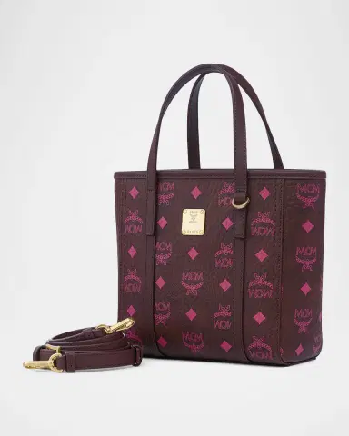 MCM Mini Toni Visetos Cotton Shopper Tote Bag | Thumbnail 2 MCM Mini Toni Visetos Cotton Shopper Tote Bag | Thumbnail 2