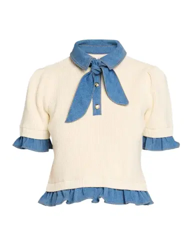 Cinq à Sept Shelly Layered Neck-Tie Top | Thumbnail 1