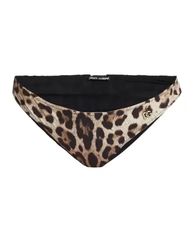 Dolce & Gabbana Leopard-Print Bikini Bottoms | Thumbnail 1