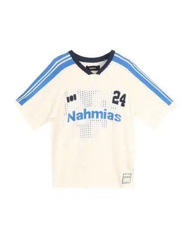 Nahmias Cotton Knit Soccer Jersey | Thumbnail 1 Nahmias Cotton Knit Soccer Jersey | Thumbnail 1