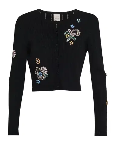 Cinq à Sept Allison Embellished Cardigan | Thumbnail 1