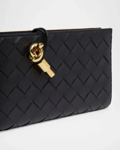 Bottega Veneta Andiamo Intrecciato Leather Wallet Organizer | Thumbnail 5 Bottega Veneta Andiamo Intrecciato Leather Wallet Organizer | Thumbnail 5