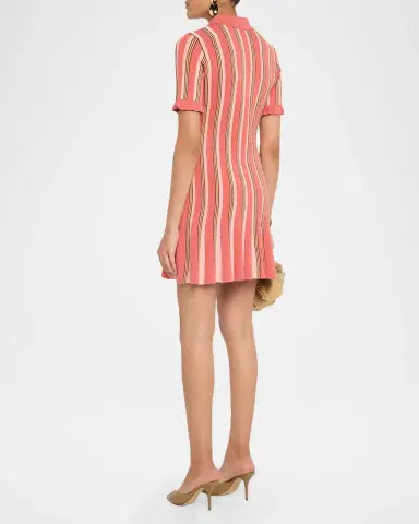 Cinq à Sept Keaton Striped Knit Mini Dress | Thumbnail 3