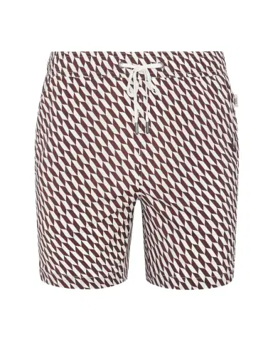 Onia Men 's Charles 7 Geometric Swim Trunks | Thumbnail 1