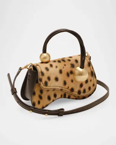 Cult Gaia Kazia Nano Cheetah Print Hair-On-Hide Crossbody Bag | Thumbnail 2