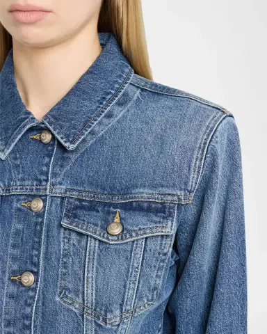Cinq à Sept Graciel Denim Jacket with Belt | Thumbnail 5