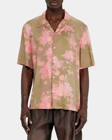 Diesel Floral Bowling-Style Shirt | Thumbnail 3