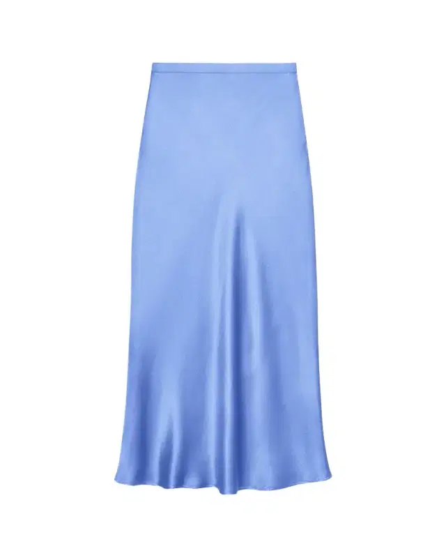 ANINE BING Bar Silk Slip Skirt
