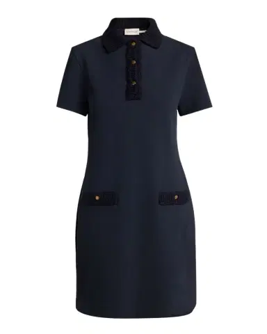 Moncler Cotton Piquet Polo Dress | Thumbnail 1