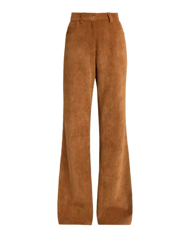 Moncler Wide-Leg Corduroy Trousers