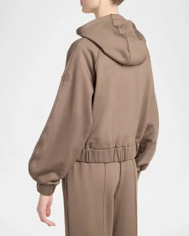 Moncler Technical Fleece Zip-Up Cardigan | Thumbnail 3 Moncler Technical Fleece Zip-Up Cardigan | Thumbnail 3