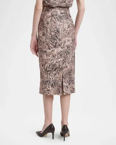 Kiton Sequined Midi Skirt | Thumbnail 3 Kiton Sequined Midi Skirt | Thumbnail 3