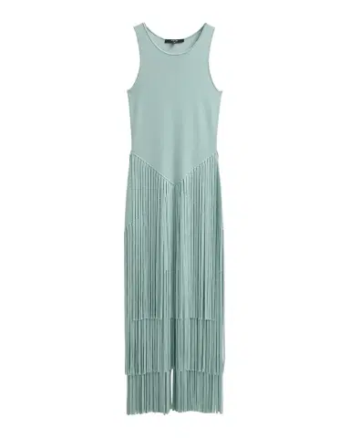 Toccin Jora Fringed Racerback Maxi Dress | Thumbnail 1