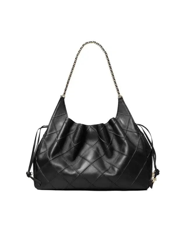 Tory Burch Fleming Large Quilted Leather Tote Bag