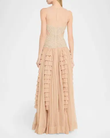 Ulla Johnson Orla Crochet Tulle Dress | Thumbnail 3 Ulla Johnson Orla Crochet Tulle Dress | Thumbnail 3