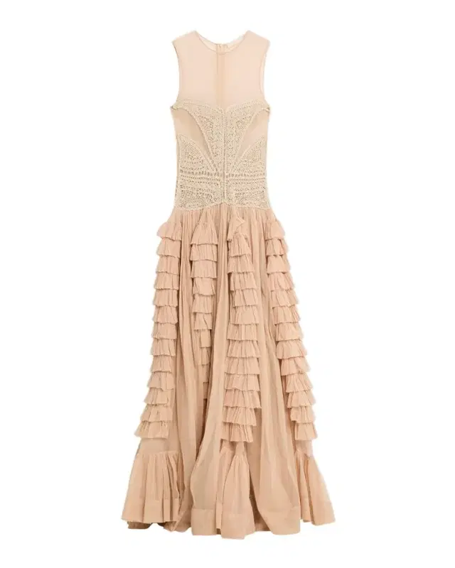 Ulla Johnson Orla Crochet Tulle Dress