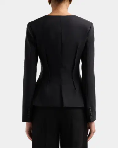 Simkhai Marlowe Tailored Square-Neck Jacket | Thumbnail 3 Simkhai Marlowe Tailored Square-Neck Jacket | Thumbnail 3