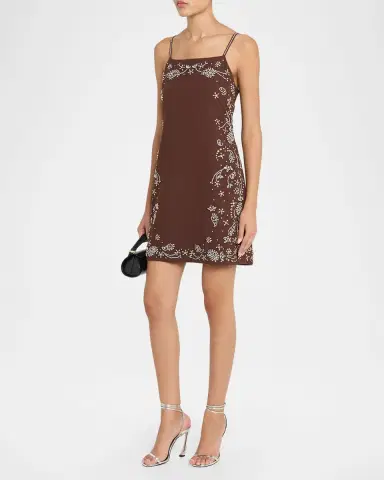 Elie Tahari Willow Beaded Shift Mini Dress | Thumbnail 4 Elie Tahari Willow Beaded Shift Mini Dress | Thumbnail 4