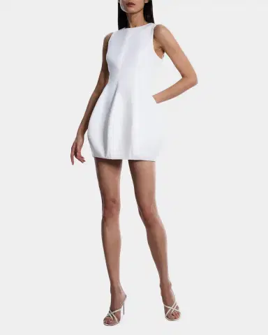 BCBGMAXAZRIA Cutout Bubble Mini Dress | Thumbnail 2