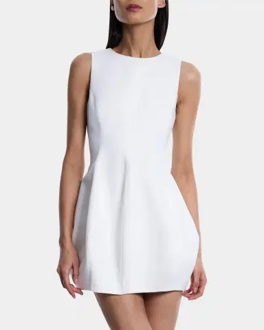 BCBGMAXAZRIA Cutout Bubble Mini Dress | Thumbnail 4