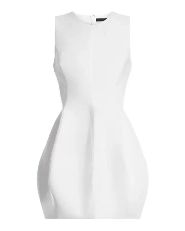 Cutout Bubble Mini Dress