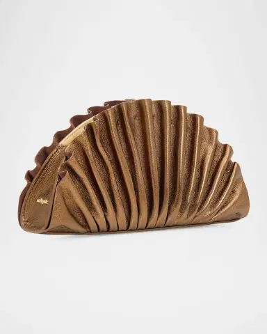 Cult Gaia Nala Mini Metallic Clutch | Thumbnail 2