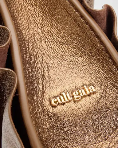 Cult Gaia Nala Mini Metallic Clutch | Thumbnail 4