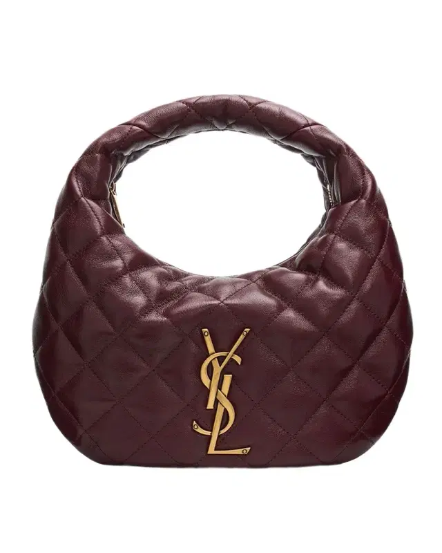 Saint Laurent Icarino YSL Quilted Leather Top-Handle Bag