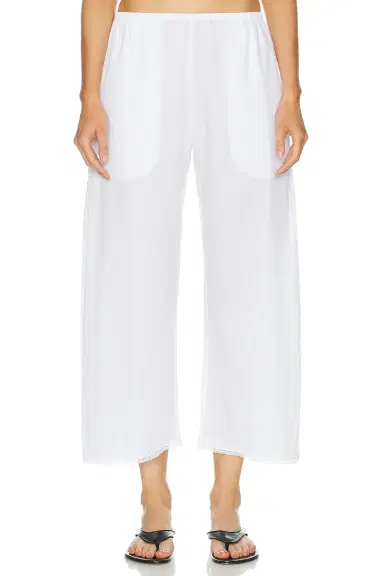 LESET Yoko Lace Crop Pant | Thumbnail 1 LESET Yoko Lace Crop Pant | Thumbnail 1