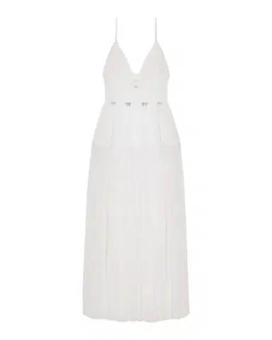 Simkhai Selene Pleated Cotton Gown | Thumbnail 1 Simkhai Selene Pleated Cotton Gown | Thumbnail 1