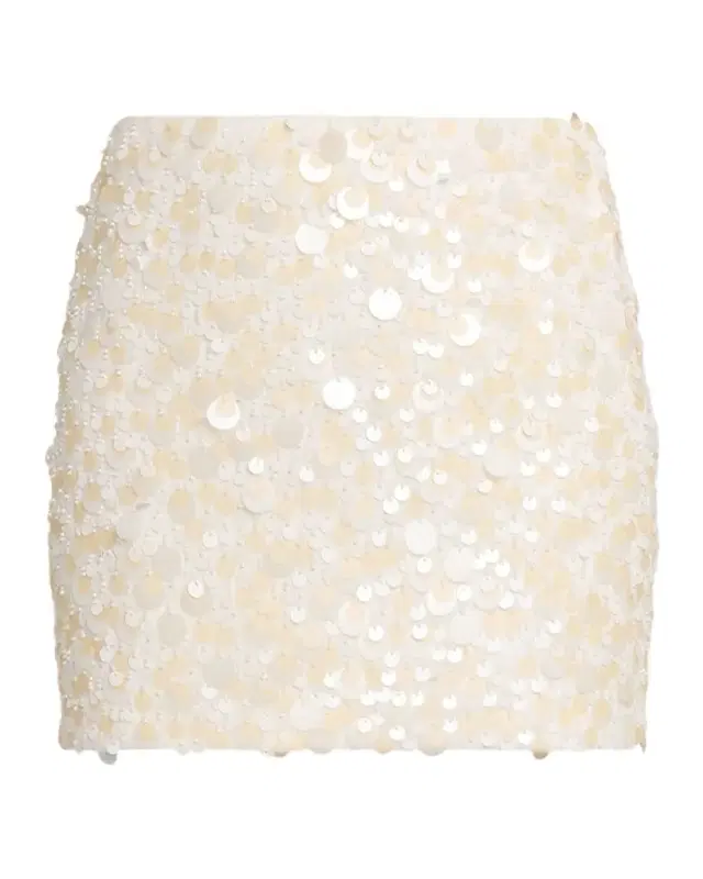 JBQ Adrienne Sequined Mini Skirt