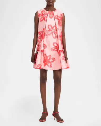 LOVEBIRDS Talis Floral-Print Flounce Mini Dress | Thumbnail 2 LOVEBIRDS Talis Floral-Print Flounce Mini Dress | Thumbnail 2