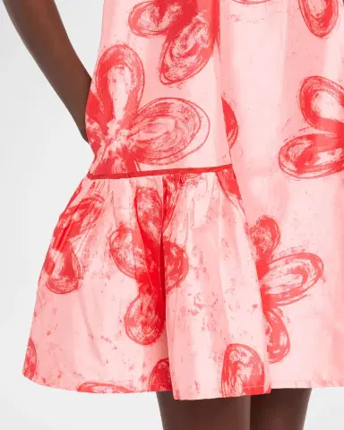 LOVEBIRDS Talis Floral-Print Flounce Mini Dress | Thumbnail 5 LOVEBIRDS Talis Floral-Print Flounce Mini Dress | Thumbnail 5