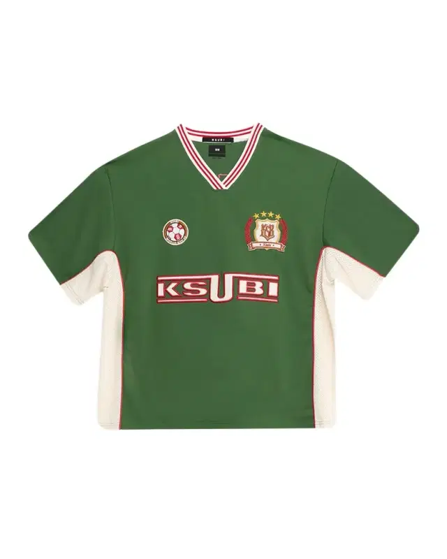 Ksubi Jersey-Printed V-Neck T-Shirt