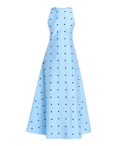 LOVEBIRDS Bennet Sequin Floral Dotted Maxi Dress | Thumbnail 1