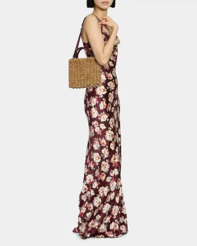 Rabanne Leather & Shearling Top Handle Bag | Thumbnail 2 Rabanne Leather & Shearling Top Handle Bag | Thumbnail 2