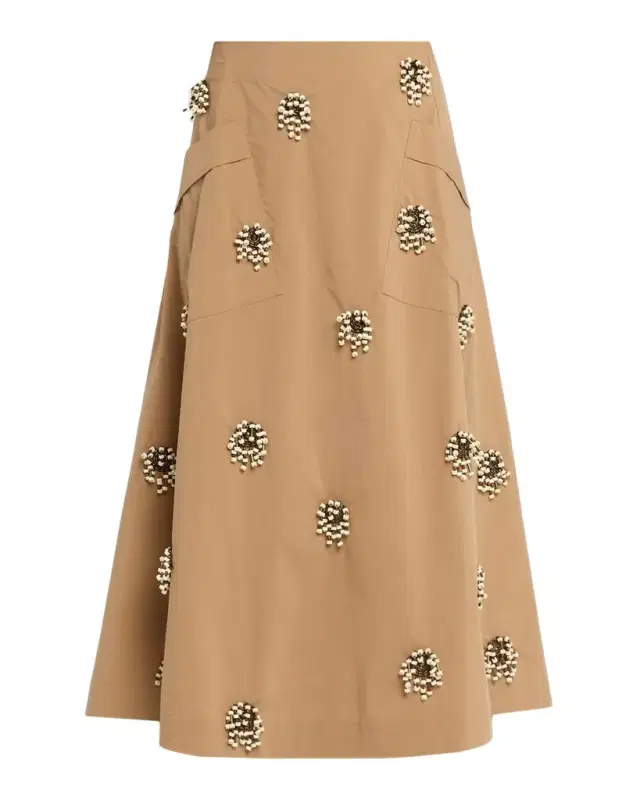 JBQ Alice Embellished Midi Skirt