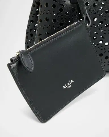 Alaïa Mina 20 Small Perforated Leather Tote Bag | Thumbnail 4 Alaïa Mina 20 Small Perforated Leather Tote Bag | Thumbnail 4