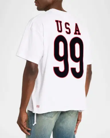 Ksubi USA Ekcess Crewneck T-Shirt | Thumbnail 2