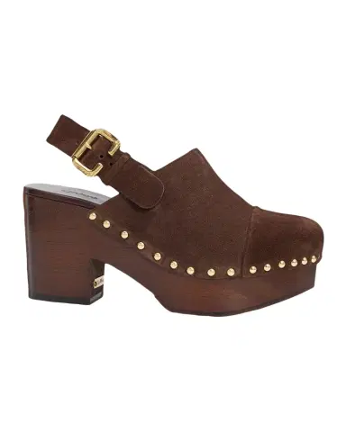 Chloé 80mm Jeannette Suede Platform Clogs | Thumbnail 1