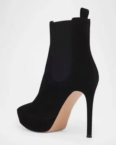 Gianvito Rossi 120mm Suede Pointed-Toe Booties | Thumbnail 2