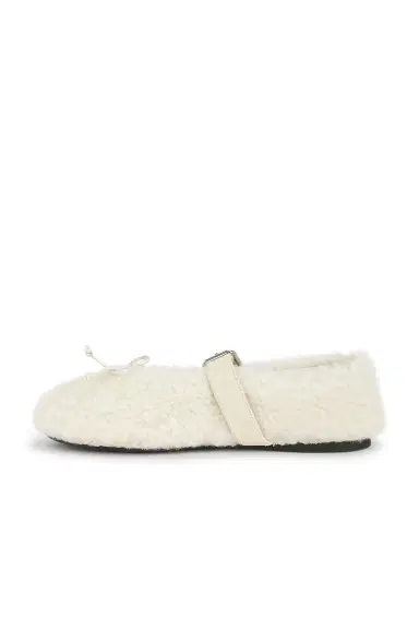Miu Miu Montone Winter Ballerine Flat | Thumbnail 5