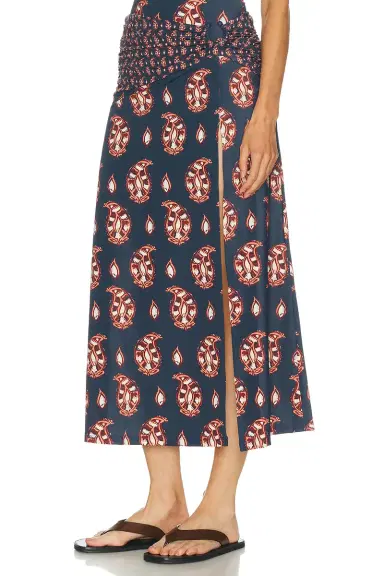 Johanna Ortiz Under The Sun Ankle Skirt | Thumbnail 3
