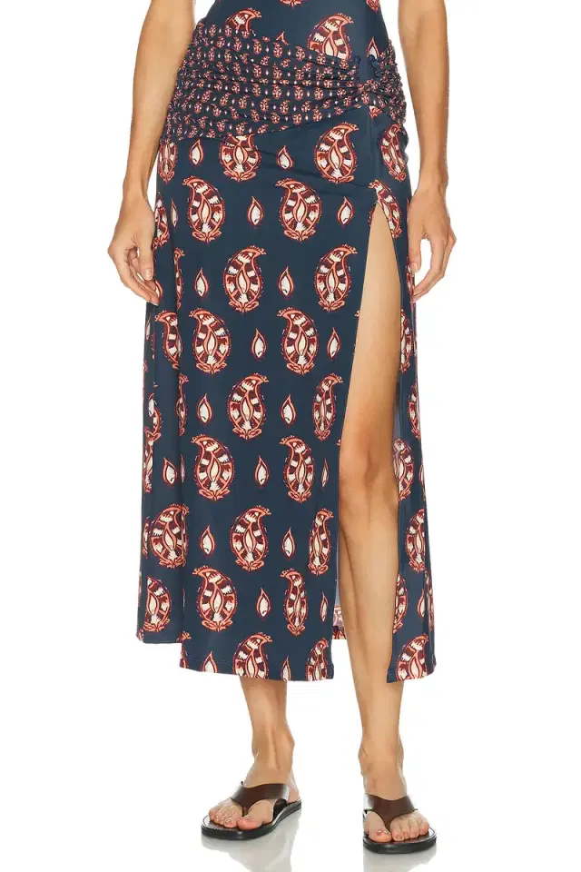 Johanna Ortiz Under The Sun Ankle Skirt