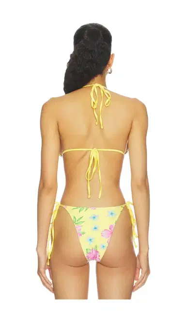 Frankies Bikinis Nick Beaded Satin Bikini Top | Thumbnail 3 Frankies Bikinis Nick Beaded Satin Bikini Top | Thumbnail 3