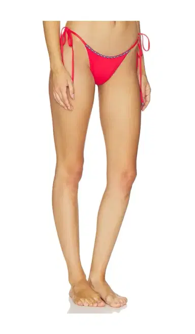 Frankies Bikinis Mackenzie Beaded Bikini Bottom | Thumbnail 2