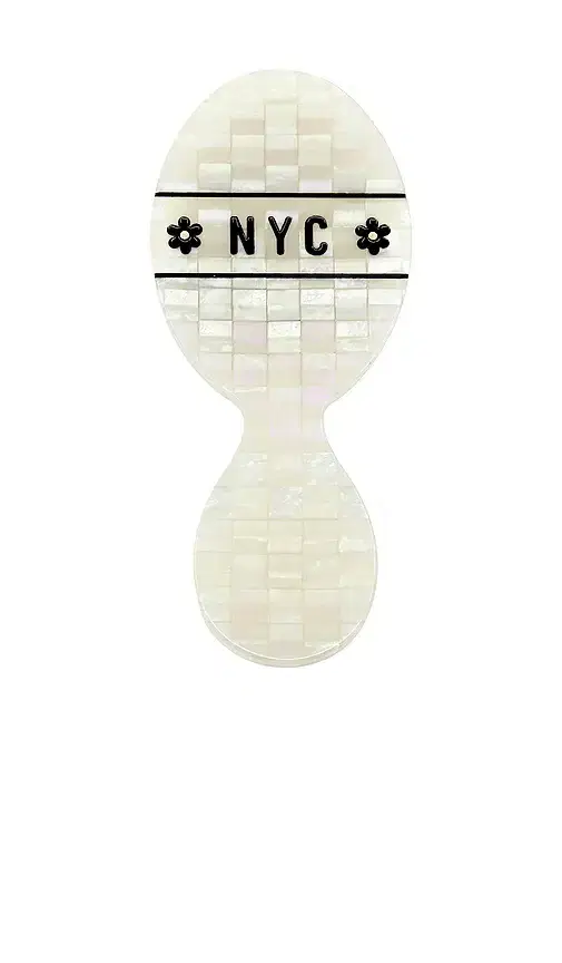 Solar Eclipse Hand-painted NYC Mosaic Handbag Hero Brush
