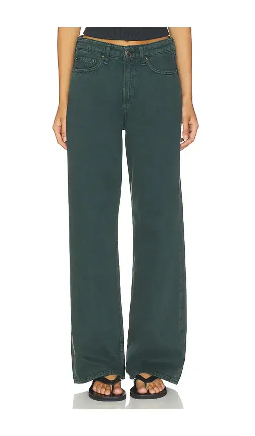 Rag & Bone Logan Wide Leg Jeans