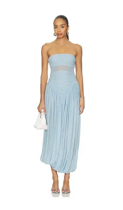 Maygel Coronel Lux Midi Dress